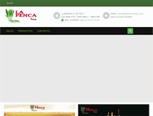 Tablet Screenshot of lapencavinos.com